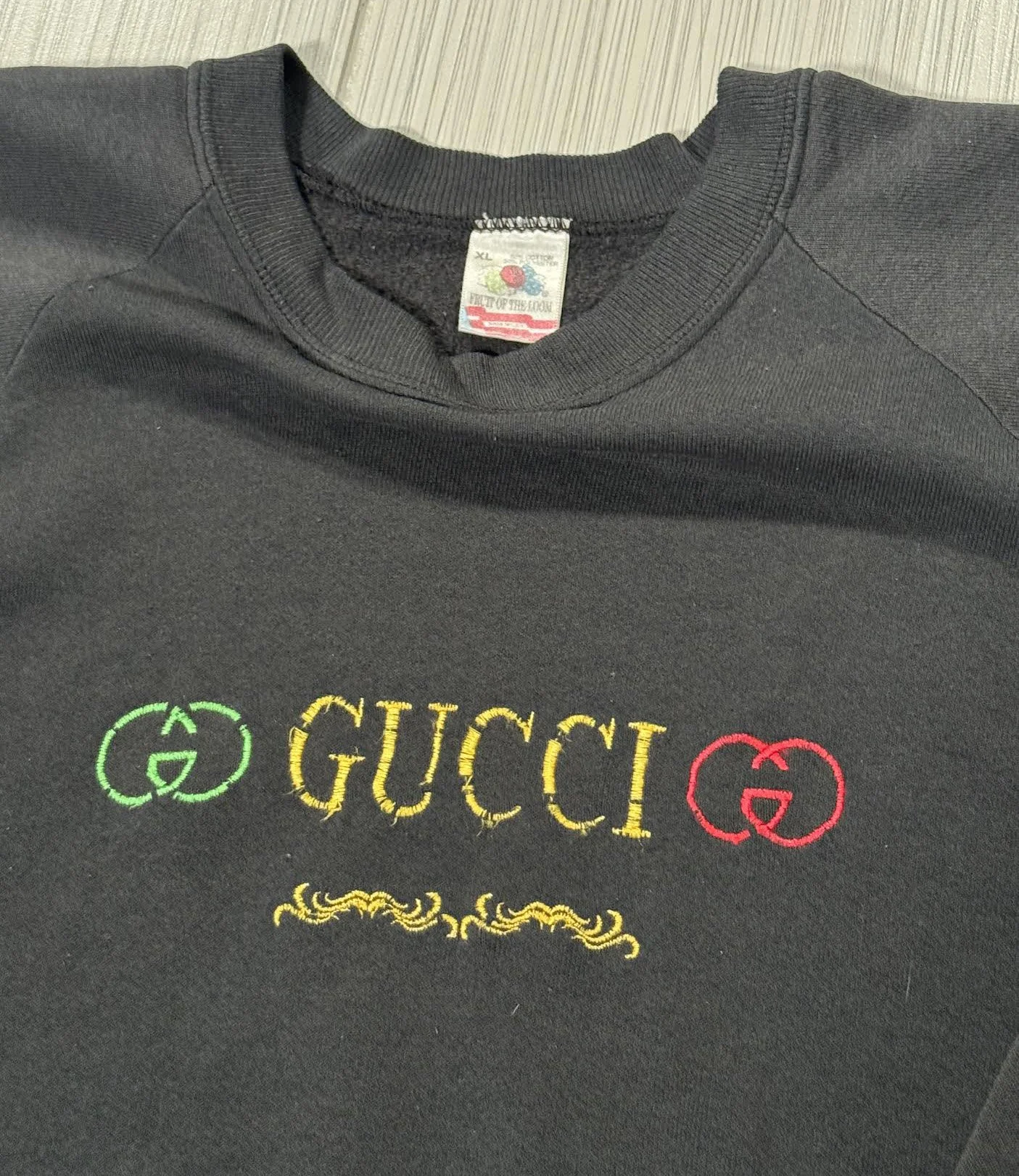 Vintage Bootleg Gucci Sweatshirt (Size XL) — RootsBK